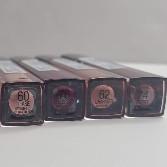 Maybelline Vivid Hot Lacquer 6 Mix Lot 78 68 60 76 62 74 - Picture 4 of 5